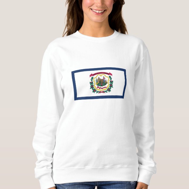 West Virginia State Flag Sweatshirt (Front)
