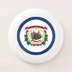 West Virginia State Flag Wham-O Frisbee