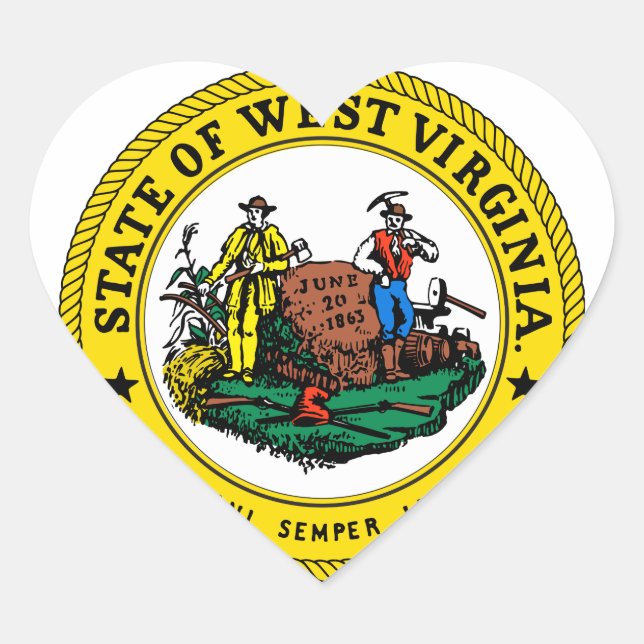West Virginia State Seal - (Front)