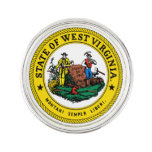 West Virginia State Seal - Lapel Pin