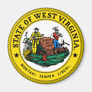 West Virginia State Seal Magnet