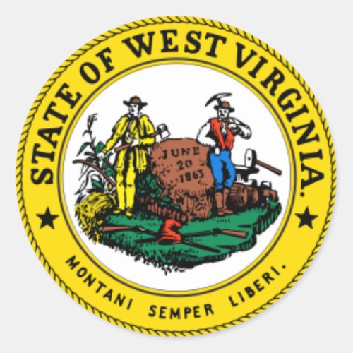 WEST VIRGINIA State seal of West Virginia