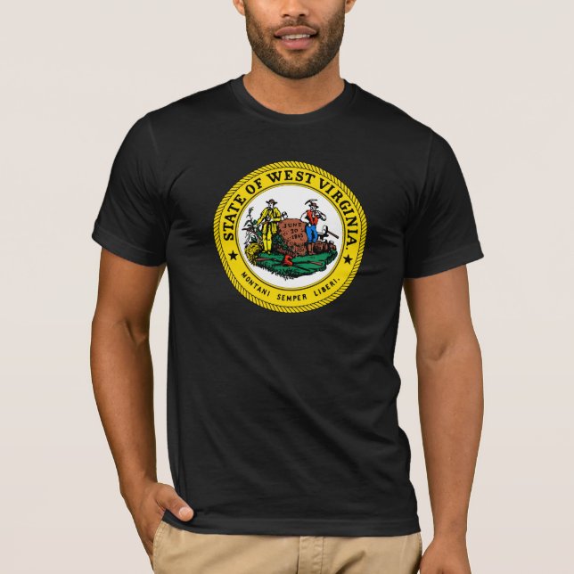 West Virginia State Seal - T-Shirt (Front)