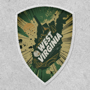 West Virginia State Travel Badge Patch