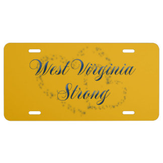 West Virginia Strong License Plate