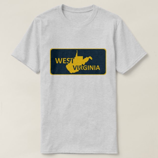 West Virginia T-Shirt (Design Front)