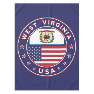 West Virginia Tablecloth