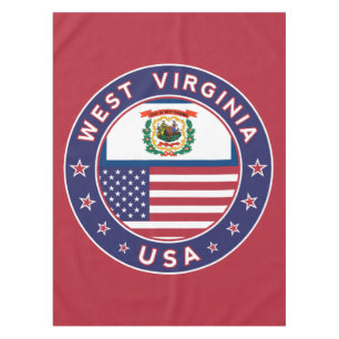 West Virginia Tablecloth