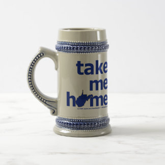 West Virginia Take Me Home Stein