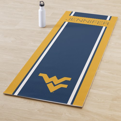 West Virginia University  Add Your Name Yoga Mat