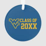West Virginia University Alumni Class Year Ornament at Zazzle