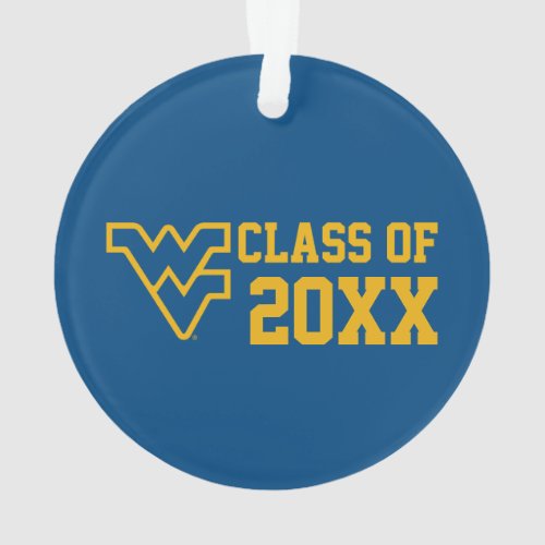 West Virginia University Alumni Class Year Ornament