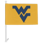 West Virginia University Car Flag at Zazzle