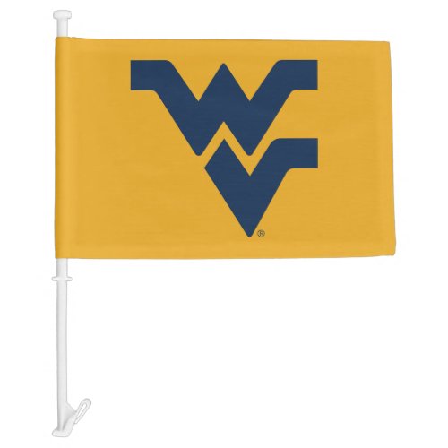 West Virginia University Car Flag