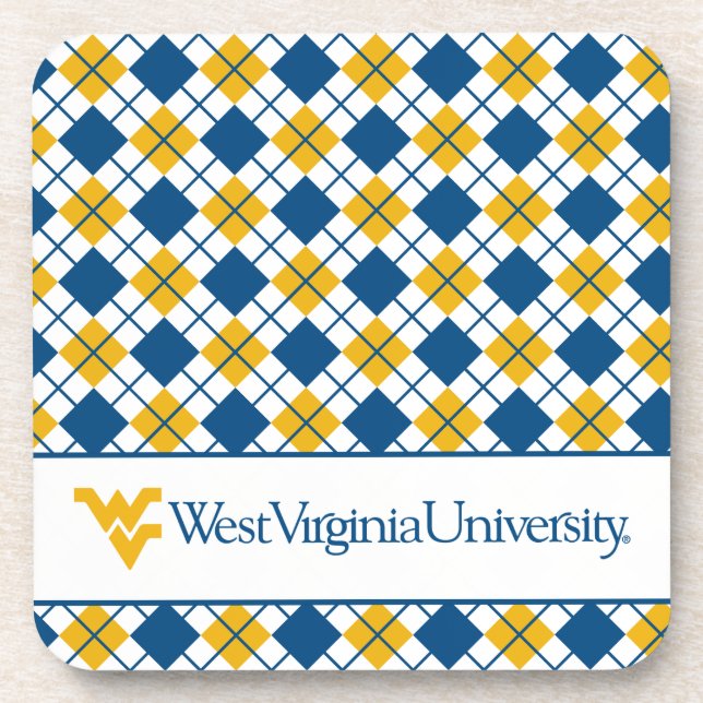 West Virginia University Coaster (Front)