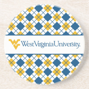 West Virginia University Drink Coaster