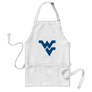 West Virginia University Flying WV Adult Apron