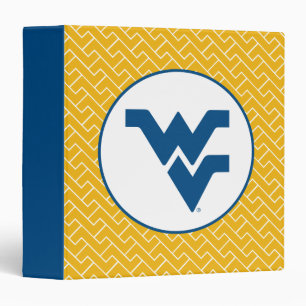 West Virginia University Flying WV Binder