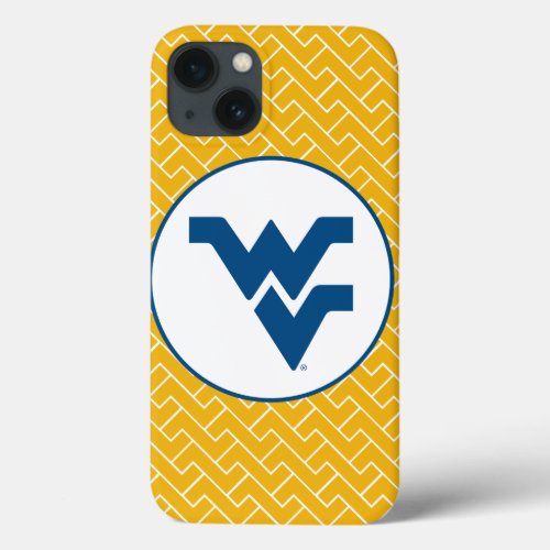 West Virginia University Flying WV iPhone 13 Case