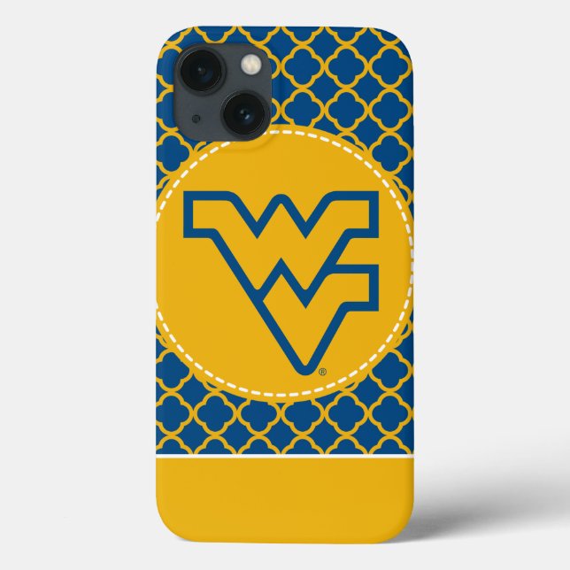 West Virginia University Flying WV Case-Mate iPhone Case (Back)