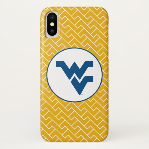 West Virginia University Flying WV iPhone X Case