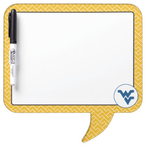West Virginia University Flying WV Dry_Erase Board