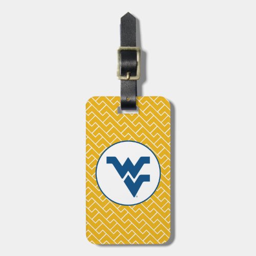 West Virginia University Flying WV Luggage Tag