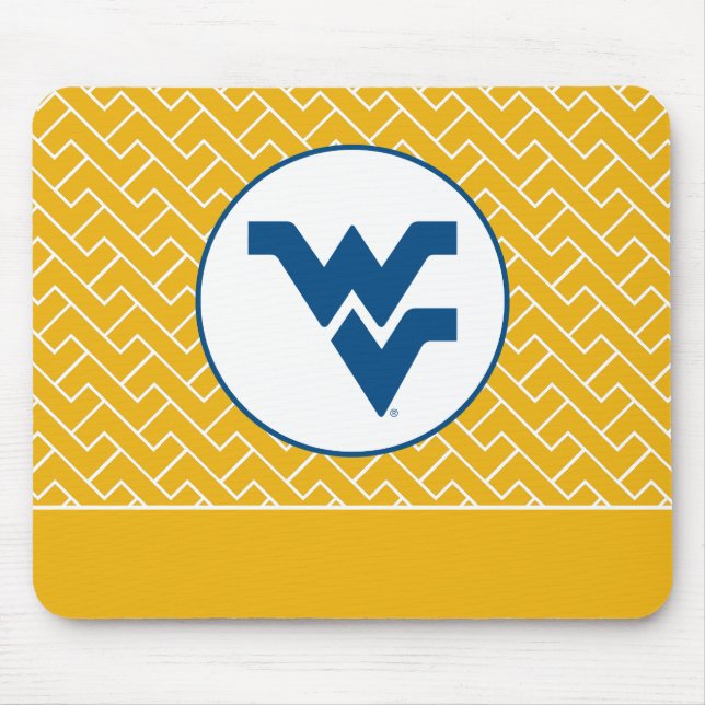 West Virginia University Flying WV Mouse Pad (Front)
