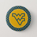 West Virginia University Flying Wv Pinback Button at Zazzle