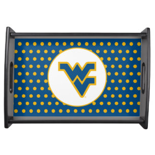 West Virginia University Flying WV Serving Tray