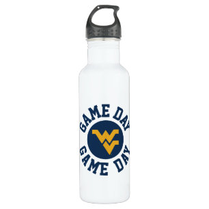 West Virginia University Game Day Stainless Steel Water Bottle