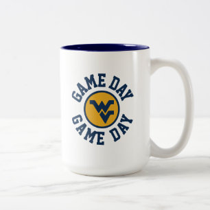 West Virginia University Game Day Two-Tone Coffee Mug
