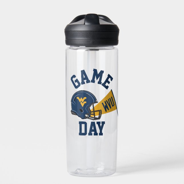 West Virginia University Game Day Water Bottle (Front)