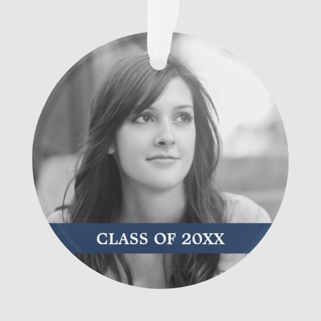 West Virginia University Graduation Ornament (Front)