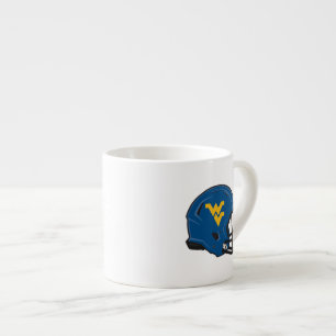West Virginia University Helmet Espresso Cup
