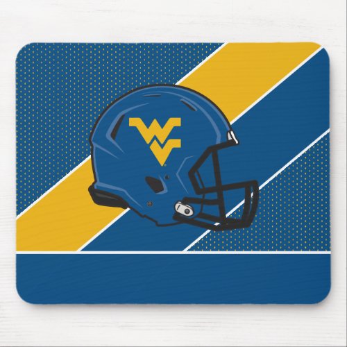 West Virginia University Helmet Mouse Pad