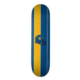 West Virginia University Helmet Skateboard Deck
