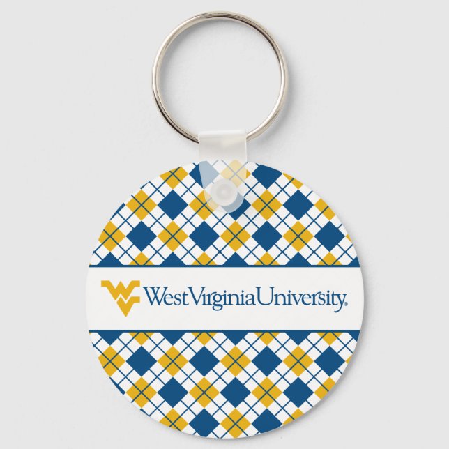 West Virginia University Keychain (Front)