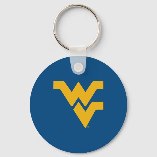 West Virginia University Keychain (Front)