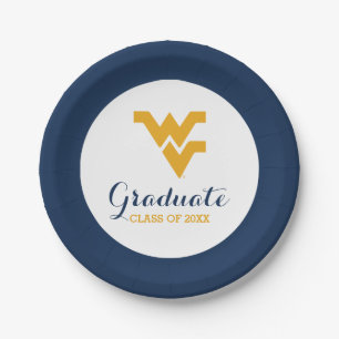West Virginia University Paper Plates