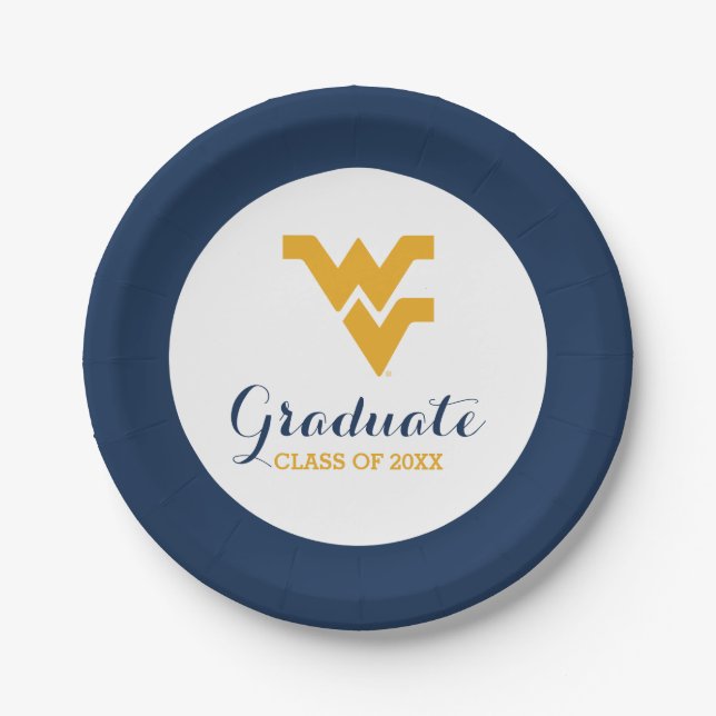 West Virginia University Paper Plates (Front)