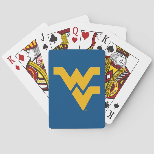 West Virginia University Poker Cards (Back)