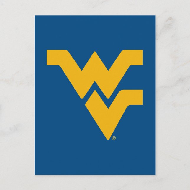 West Virginia University Postcard (Front)