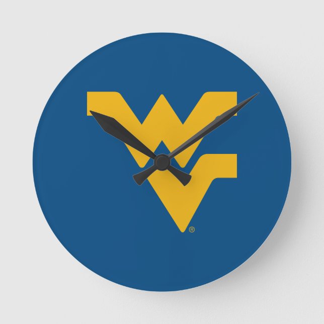 West Virginia University Round Clock (Front)