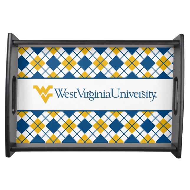 West Virginia University Serving Tray (Front)