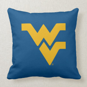 West Virginia University Throw Pillow