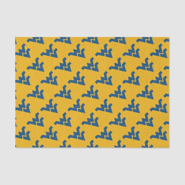 West Virginia University Tissue Paper (Front)