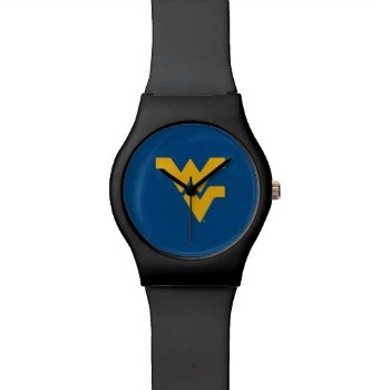 West Virginia University Wrist Watch by wvushop at Zazzle
