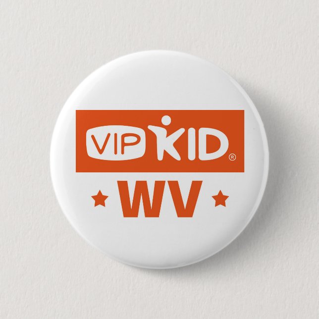 West Virginia VIPKID Button (Front)