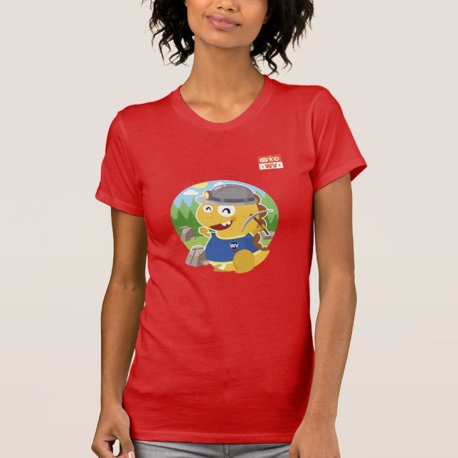 West Virginia VIPKID T-Shirt (orange) (Front)